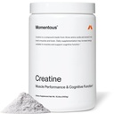 Momentous Creatine Monohydrate Powder - Creatine Powder - Supports Strength, Lean Muscle, & Recovery for Men & Women - NSF Certified for Sport - 5 g per Serving - 90 Servings
