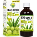 Basic Ayurveda Aloe Vera & Amla Herbal Mix Juice (Pack of 2) | 16.23 Fl Oz (480ml) | Supports Digestion, Immunity & Detox | Rich in Natural Vitamin C | No Added Sugar | Gluten Free, Non-GMO & Vegan
