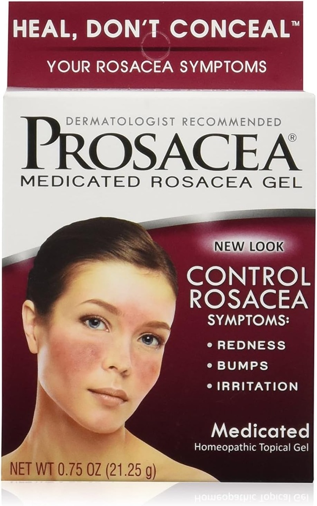 Prosacea Rosacea Treatment Gel, 0.75 Ounce Tubes (Pack of 2)