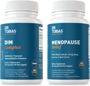 Dr. Tobias Menopause Relief and DIM Complex - Support Hormonal Balance and Menopausal Comfort, Non-GMO