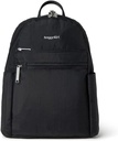 Securtex® Anti-theft Vacation Travel Backpack 10x13" Slash-Resistant Nylon Daypack w/RFID, Black