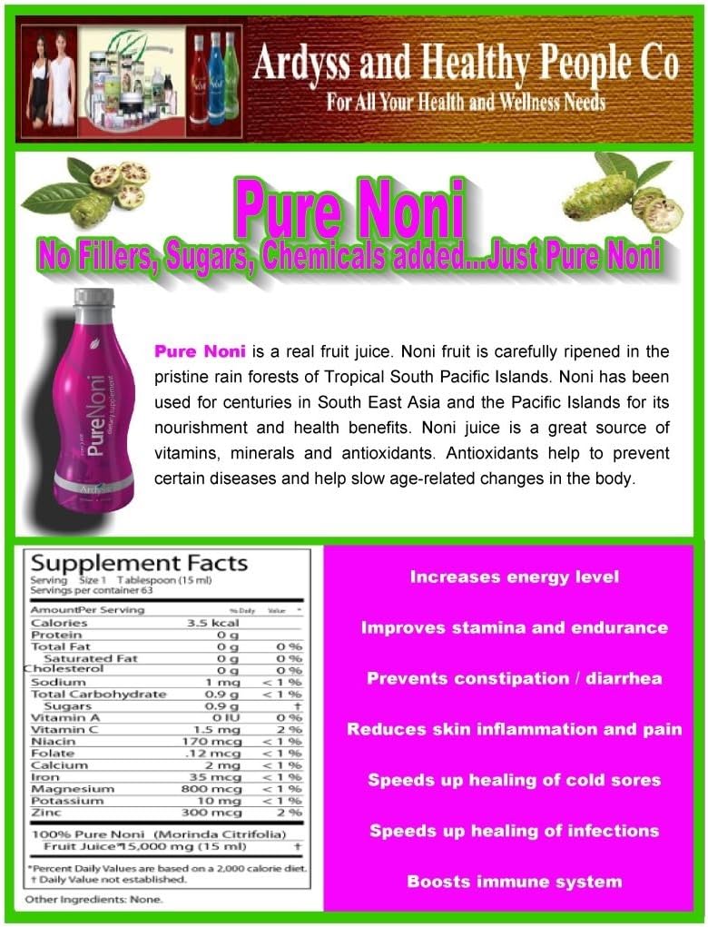 Pure Noni Dietary Supplement