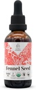 Fennel Seed USDA Organic Alcohol-Free Extract | Dietary Supplement, High-Potency Tincture | Natural Certified Organic Fennel (Foeniculum vulgare) Dried Seed 2oz