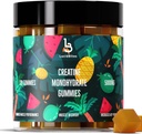 Creatine Monohydrate Gummies – Vegan, Sugar-Free, 120-count, 5000mg Creatine for Recovery & Muscle Performance