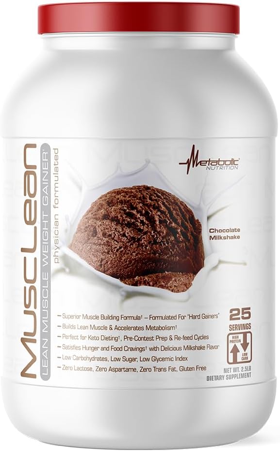 Metabolic Nutrition Musclean Chocolate Sha, 2.5 Pound