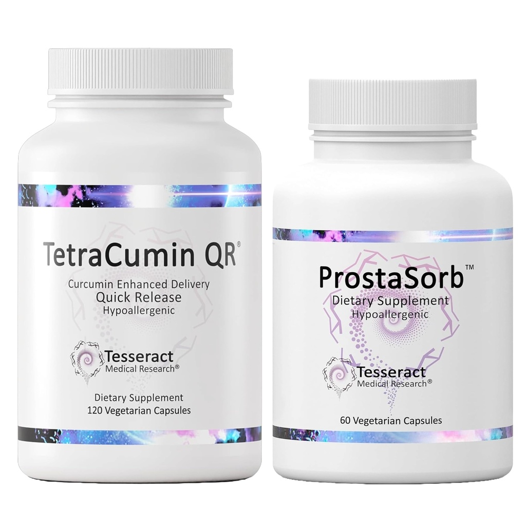 Men's Advanced Prostrate and Repair Bundle, Turmeric Curcumin Joint Support Supplement & Saw Palmetto Prostate Supplement for Men