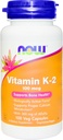 NOW Foods Vitamin K-2,100mcg, 100 caps (Pack of 2)