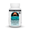 Source Naturals Visual Eyes Dietary Supplement - Multi-Nutrient Complex with Bilberry Extract, Lipoic Acid and Lutein - 60 Tablets