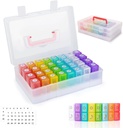 Monthly Pill Organizer 2 Times a Day,30 Day Pill Organizer 2 Times a Day,Pill Boxes and Organizer 2 Times a Day with Travel Case,Moth Pill Box Am Pm Month Pill Box Organizer with 32 Daily Compartments