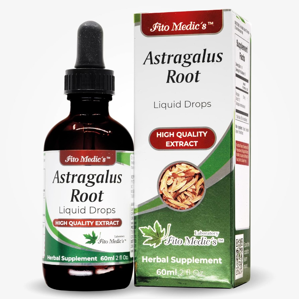 FITO MEDIC'S Lab - Astragalus Extract-Promotes Overall Health, from - Astragalus Root - Ultra high Absorption, Alcohol Free.