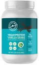 Stellar Labs Vegan Protein Powder with BCAA's & Antioxidants | Certified Low FODMAP, Non GMO, Gluten Free, Soy Free, Low Carb, with Stevia | Lean Plant Based Protein Powder Shakes | Vanilla