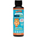Barlean's Omega Pals Eye Health Liquid, Tangerine Flavored Omega 3 for Kids, Fish Oil Supplement with 500 mg of EPA & DHA Plus Lutein & Zeaxanthin Vitamins for Blue Light Support, 8 oz