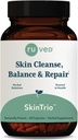 ruved SkinTrio - Neem Supplement with Organic Neem Extract & Amla, Skin & Microbiome Support Supplement - 60 Vegetarian Capsules (1 Count)