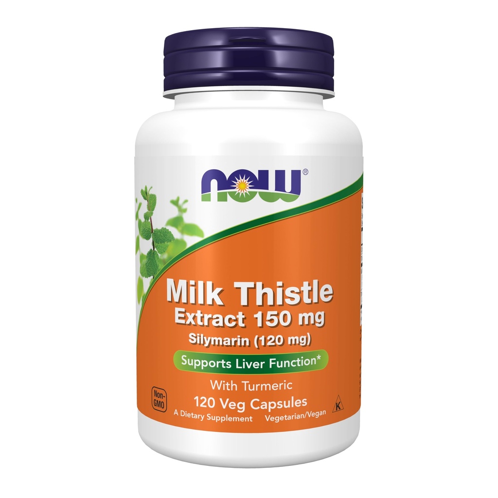 Now Foods Silymarin Milk Thistle 150 mg - 120 Veg Capsules