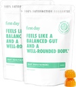 FIRST DAY Teens’ Gut Sustainer Tribiotic Gummies – 3-in-1 Prebiotic, Probiotic & Postbiotic Supplement – Supports Digestive, Skin, Oral & Immune Health, Nutrient Absorption & Growth – 60-Day Supply