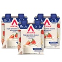 Atkins Strawberry Flavored Protein Shake, High Protein, Low Glycemic, Low Sugar and Low Carb, Keto Friendly, Gluten Free, 12 Count