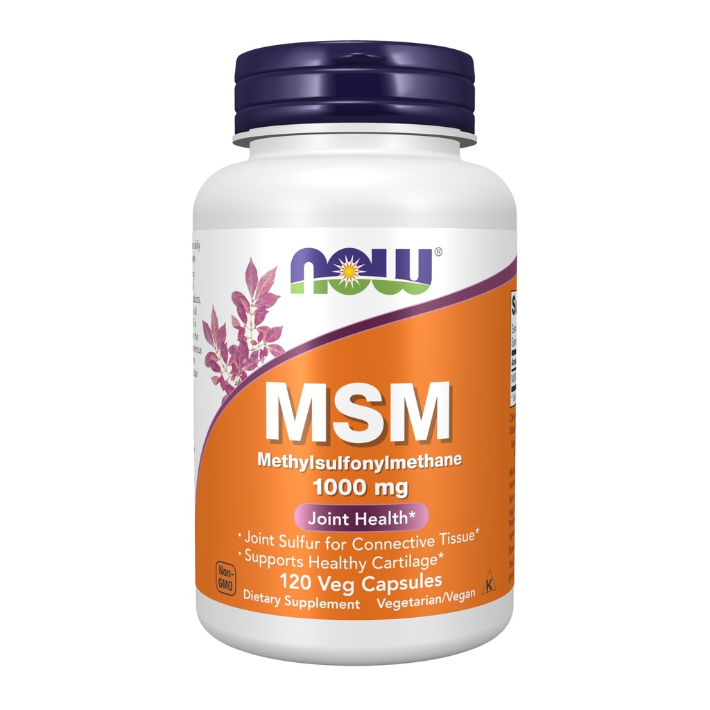 Now Foods, Msm 1000mg, 120 Capsules
