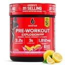 Six Star Pre-Workout Powder for Men & Women, Pink Lemonade (30 Servings) - Preworkout Explosion 2.0 Energy Powder Drink Mix with Beta-Alanine & Caffeine - Sports Nutrition Supplement Products