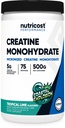 Nutricost Creatine Monohydrate Powder (Coastal Explosion, 500 Gram) - Micronized Creatine Supplement - Vegan, GMO-Free, Gluten Free