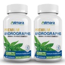 Premium Andrographis Paniculata Extract 2 Pack - 1,200mg (100mg Andrographolides) per Serving, Non-GMO, Vegan, Gluten Free