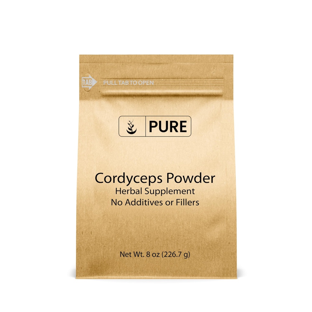 Pure Original Ingredients Cordyceps (8oz) Traditional Herbal Supplement, Non-GMO