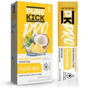 PURE KICK PRO Hydration Electrolyte Drink Mix, Pineapple Coconut, Includes 1 Box with 6 Packets in Each Box