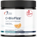 Designs for Health C+BioFizz Fizzy Vitamin C Drink Powder High Potency Powder with Bioflavonoids - Immune + Antioxidant Support - Vegan (36 Servings / 144g)