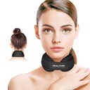 Neck Ice Pack Wrap,Cervical Ice Pack,Cold Compress Ice Packs for Injuries Reusable Cold & Hot Therapy Adjustable Flexible Gel Migraine Ice Head Wrap for Neck Pressure (Black)