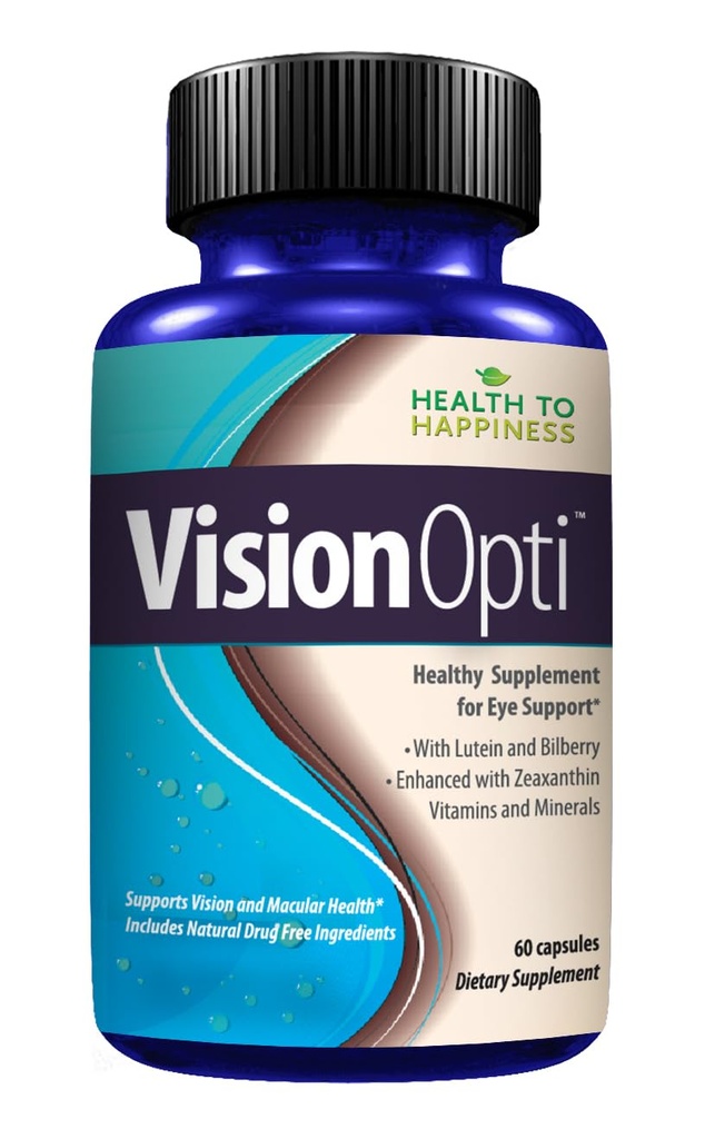 Vision Opti - Eye Health & Vision Support Supplement with Lutein, Zeaxanthin, Selenium, Zinc, and Vitamins A & C | 60 Capsules