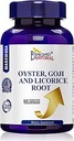 Oyster, Goji & Licorice Root Complex, GMP, Natural Product Assn Certified, Made in USA - 60 Capsules