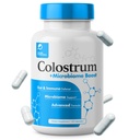 Prime Powders Colostrum Capsules | Grass-Fed Bovine Colostrum with Akkermansia Probiotic 1B AFU | Microbiome & Gut Support | High IgG Advanced Formula | 120 Capsules