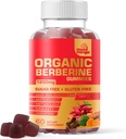 Berberine Supplement Gummies (1200mg) with Ceylon Cinnamon, Turmeric, Milk Thistle & Artichoke - Sugar Free, Gluten Free, GMP Quality