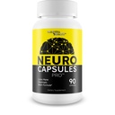 Neuro Capsules Pro Brain Flow - Nootropic Mind and Memory Support & Circulation Supplement - Memory Lift Focus Pills - Mind Nerve Freedom Ageless Brain Nectar Gold Brain Support Clear Flux Blood Flow