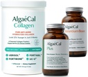 ALGAECAL Bone Builder & Collagen Bundle – Clinically-Supported Collagen with Verisol, Fortibone, Fortigel + Plant-Based Calcium, Strontium, D3, K2, Magnesium & 16 Nutrients for Beauty & Bone Health
