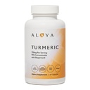 Alaya Naturals Turmeric Curcumin Supplement with BioPerine – 750mg Per Serving, 95% Curcumin Extract Turmeric Capsules for Joint Comfort, Mobility & Absorption – Non-GMO, Vegan, Lab Tested