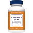 The Vitamin Shoppe L-Tryptophan 500mg - Sleep Quality & Mood Support | Essential Amino Acid | 120 Veggie Capsules | Non-GMO Vegan