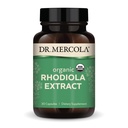 Dr. Mercola Organic Rhodiola Extract - Adaptogenic Support - USDA Organic - Nervous System & Energy Support - Golden Root Herb Supplement - 30 Capsules