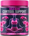 Cortisol Support for Women - Stress & Mood Balance Supplement with Sensoril® Ashwagandha, Magnolia Bark, L-Theanine & Phosphatidylserine - Supports Calm, Focus & Sleep Quality (60 Vegan Capsules)