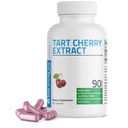 Bronson Tart Cherry Extract Premium Non-GMO Formula Packed with Antioxidants and Flavonoids, 90 Vegetarian Capsules