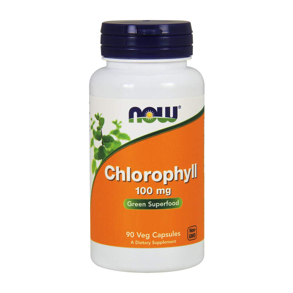 Now Foods, Chlorophyll, 100 mg, 90 Veggie Caps