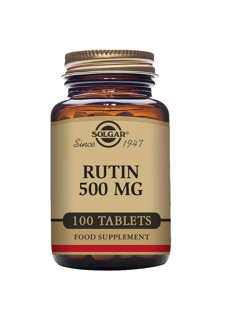 Solgar Rutin 500 mg Tablets 100 AD
