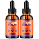 (2 Pack) Opti Renew Drops, Official OptiRenew Eye Support Drops with All Natural Ingredients, Opti Renew Advanced Eye Health & Vision Support with Max Strength Vitamins for Women & Men (60 Servings)