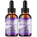 (2 Pack) Neurozen Drops, Neurozen Hearing Support Liquid Supplement Drops with All Natural Ingredients, Advanced Ear & Hearing Wellness Support Formula with Multivitamins for Women & Men (60 Servings)