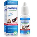 Cats & Dog Ear Infection Treatment Drops, with 1% Hydrocortisone for Dog & Cats Yeast Infection, Itchy Ear Relief, Pet Ear Care Supplies for Dogs & Cats - 2fl oz