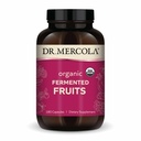 Dr. Mercola Organic Fermented Fruits - Antioxidant Support - Whole Food Berry & Fruit Blend - Zero Sugar - Non-GMO - Gluten-Free - 180 Capsules