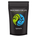 Prescribed For Life Spinach Powder | Green Superfood Rich in Vegan Iron | Supports Bone and Vision Health | Spinach Leafy Greens Supplement for Smoothies | Spinacia oleracea (25 kg / 55 lb)