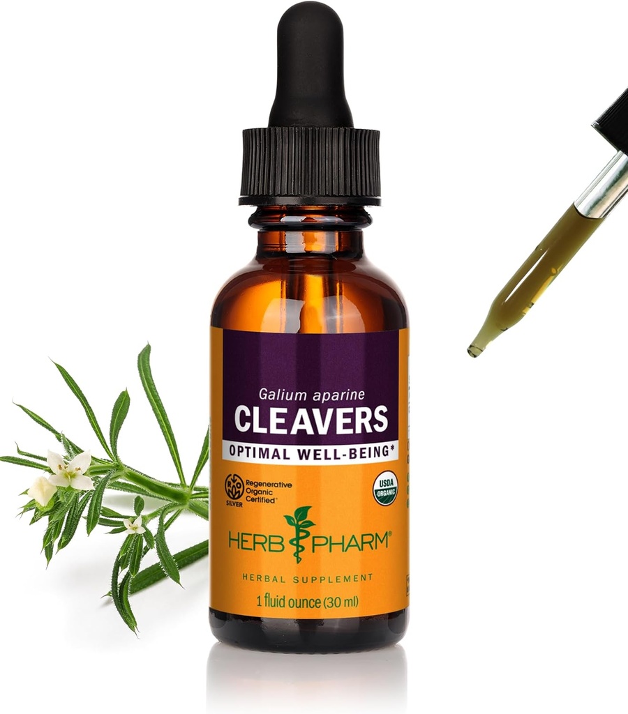 Herb Pharm Cleavers Liquid Extract - 1 Oz (DCLEAV01)