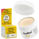 HayMax Allergen Barrier Balm - Pure 0.17 fl oz - Organic, Natural & Non-Drowsy Hay Fever & Allergy Relief Balm - Blocks Pollen & Other Allergen Particles - Great for Adults, Kids & Pregnant Women