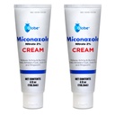 Globe (2 Pack Miconazole Nitrate 2% Cream (4 oz) Cures Most Athletes Foot, Jock Itch, Ringworm and More.