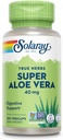 SOLARAY Super Aloe Vera Gel 8000mg | Naturally Occurring Amino Acids, Vitamins, Minerals, Enzymes & Antioxidants for Healthy Digestion Support | 100 CT